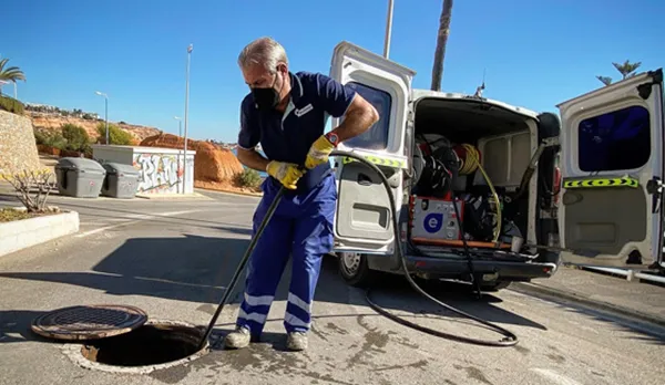 Desatasco de tuberías en Murcia